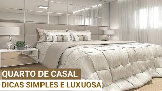 10 MELHORES DICAS DE DECORAÇÃO PARA QUARTO DE CASAL [upl. by Dey]