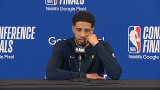 Tyrese Haliburton PostGame Interview  Indiana Pacers vs Boston Celtics [upl. by Tracey42]