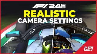 F1 24 Realistic Camera Settings Onboard Cameras For All Cars [upl. by Ilana]