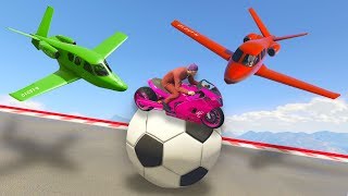 HOW TO ESCAPE ANY JET GTA 5 Funny Moments [upl. by Otanutrof]