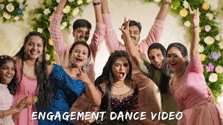 Engagement Dance Video 💃♥️ Enagagement series  Meenu Lakshmi [upl. by Aivatnohs]