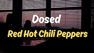 Dosed  Red Hot Chili Peppers  Lyrics [upl. by Vola]