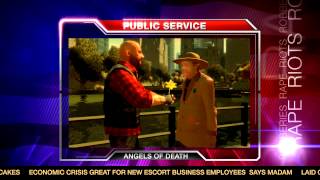 GTA IV Weazel News Report on Angels of Death The Lost MC and Uptown Ryders in HD [upl. by Vivia]