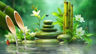 Beautiful Relaxing Piano Water Sound  Deep Sleeping Music Yoga Calming Music Meditation Music [upl. by Anana]