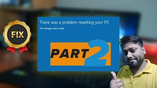 There was a problem resetting your pc windows 1011 Part 2 [upl. by Vitus]