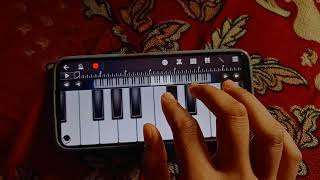 Kobitar gan। Cover by mobile piano।। [upl. by Yeoz246]