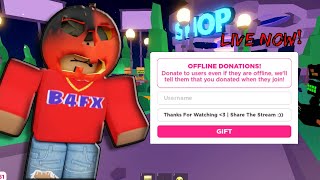 🔴 PLS DONATE LIVE  GIVING ROBUX TO VIEWERS Roblox Giveaway 💰 [upl. by Lleral]