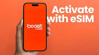 How to Activate Boost Mobile eSIM Native Boost Wireless Network [upl. by Glen]