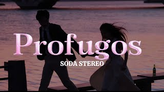 Soda Stereo  Profugos LetraLyrics [upl. by Schnurr]