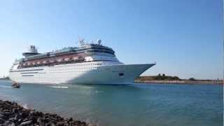 Monarch of the Seas  Final Port Canaveral Sail Away 3292013 [upl. by Sitoiganap]