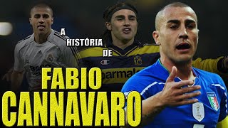 A HISTÓRIA DE FABIO CANNAVARO  CAPITÃO DO TETRA DA ITÁLIA E MELHOR DO MUNDO EM 2006 [upl. by Gabler]