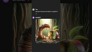 Devasa solucanın hazin sonu ai yapayzeka story aiart chatgpt [upl. by Brenda]