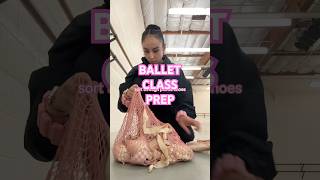 BALLET CLASS PREP balletclassballerinawarmupathleteprepballettrainingpointeshoesprepare [upl. by Notliw]