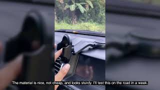 Best Budget Car Holder I UGREEN Waterfall shaped suction cup phone mount review [upl. by Tucker636]