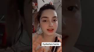 Eyelashes hack viralvideo makeup how makeuptutorial makeupexpertonline eyemakeup beautyclass [upl. by Ck]