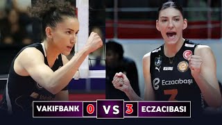 Vakifbank vs Eczacibasi Dynavit  Turkish Volleyball League 2024  Play off 2 [upl. by Ettelegna]