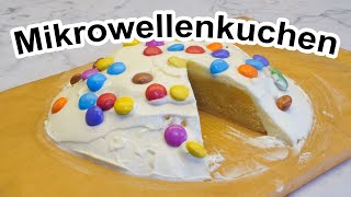 5 Minuten Mikrowellenkuchen ohne zu Backen [upl. by Ecitsuj930]