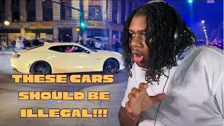 FIGHTS CRASHES RUNNING FROM COPS CHICAGO CAR MEETS  Reaction Video [upl. by Koralle]