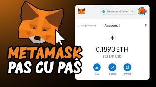 Metamask  Tutorial in romana pentru incepatori Cum instalam si folosim Metamask  Animatie [upl. by Flodur890]