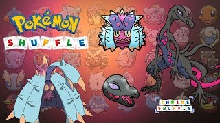 Salazzle y Toxapex  Pokemon Shuffle [upl. by Anelram851]