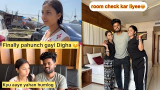 Digha tour with chandani ♥️ 1st time aaye bina planning ka 🤩 aryanrj vlog bihar digha [upl. by Ratib]