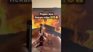 Pulpen bisa rekam video 🤔 pulpen kamerapengintai spycam spycamera [upl. by Sucul965]