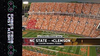 NC State vs Clemson  2024 Season  EA Sports NCAA Football 14 Exhibition Game [upl. by Palua822]