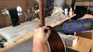 How to Install a Guitar Strap Button [upl. by Hadlee]