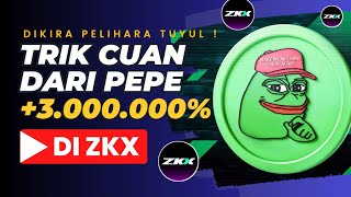 MELEDDAAAK‼️ UNTUNG 3000000 DARI PEPE CUMAN PAKE CARA INI‼️ [upl. by Nelleoj243]