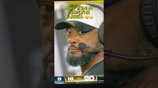 Mike Tomlin does it again 🤣 NFL miketomlin football [upl. by Pippy]