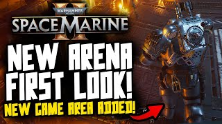 Space Marine 2 NEW ARENA FIRST LOOK [upl. by Kcirddec]