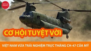 Tập trận quốc tế Việt Nam trải nghiệm trực thăng CH47 hiện đại của Mỹ [upl. by Arelc]