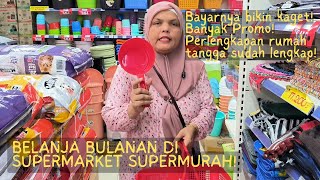 BELANJA DISUPERMARKETSUPER MURAHbelanja shopping vlogbelanja vlogbelanjabulanan vlogshopping [upl. by Rasecoiluj]