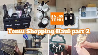 Temu Shopping Haul Part 2 kitchen Items In Very Cheap Prices With Free Shipping Online Shopping [upl. by Trbor]