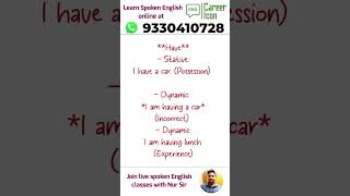 Using Have as a Stative Verb Bengali Explanation for Fluent English [upl. by Valley]