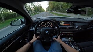 BMW F10 520D LCI 135KW 2014 POV DriveReview [upl. by Enirak823]