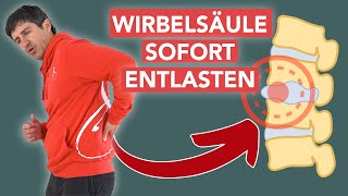 Sofort Entlastung  Wirbelsäule entspannen in 5 Minuten 🕒 [upl. by Cy589]