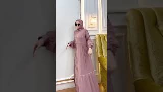 Dress gamis muslimah terbaru wa 085642252018 animation [upl. by Ophelia]