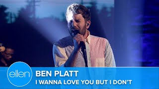 Ben Platt Performs ‘I Wanna Love You But I Don’t’ [upl. by Rossner339]