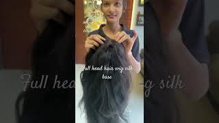 Hair wig in Lucknow  Hair wig Shop in Lucknow  Call  7651862613 hairwigs hairwigbydeepika [upl. by Daye274]