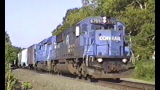 RailFuzz Railfan Video 136  Conrail Railfanning in Berks County PA [upl. by Shir17]