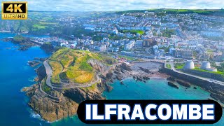 Ilfracombe Devon 4K Drone Footage [upl. by Pris336]