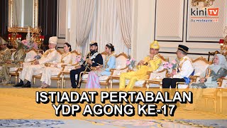 RajaRaja Melayu berangkat tiba ke Istiadat Pertabalan Yang DiPertuan Agong [upl. by Ellac811]