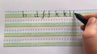 Reception Handwriting Ascenders [upl. by Hi]