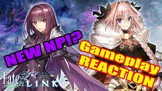 Reacting to Scathachs New Noble Phantasm and Astolfo Gameplay in FateExtella Link [upl. by Aarika]