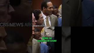 Jury Announces OJ Simpsons Not Guilty Verdict truecrimestories crime court shorts reels [upl. by Arta]