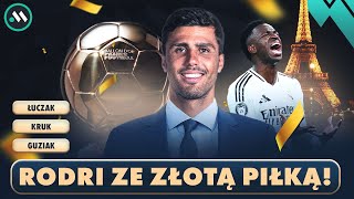 RODRI ZDOBYWCĄ ZŁOTEJ PIŁKI 2024 VINICIUS NAJWIĘKSZYM PRZEGRANYM W PLEBISCYCIE FRANCE FOOTBALL [upl. by Ronn]