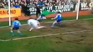 Leeds United 10 Man City Cherry winnerRare goal [upl. by Ahsan11]