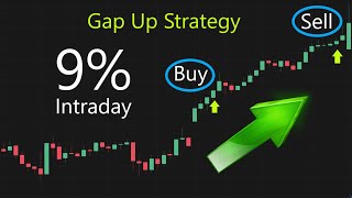 Gap Up and Gap Down Strategy  Easy Intraday Trading Strategy [upl. by Ocko]