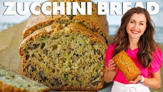 Easy and Moist Zucchini Bread Recipe  MUST TRY [upl. by Enom]